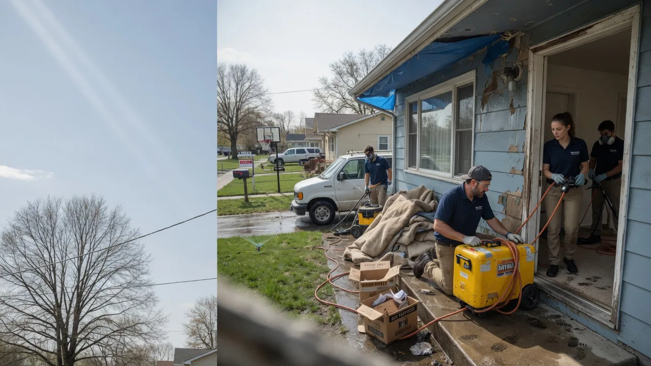 Basement Flood Cleanup in Wounded Knee, SD near me